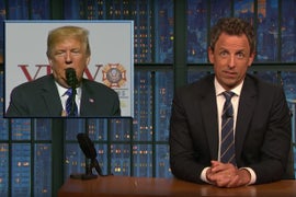 Seth Meyers Has One Big Question for Trump: ‘Why Are You so Weird, Dude?’ (Video)