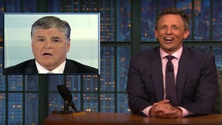 Seth Meyers Clowns Hannity for Having to Cover Trump-Cohen Tape After Secretly Being Cohen’s Client (Video)