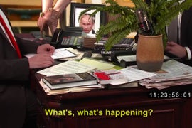 Colbert Has the Video That Goes With That Leaked Trump-Cohen Audio Tape