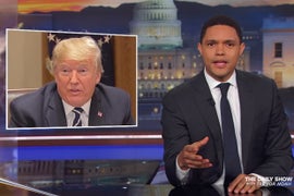 Trevor Noah on Trump’s Attempt to ‘Clarify’ Russia Remarks: ‘Get the F— Outta Here’ (Video)