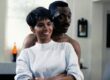 Halle Berry and Eddie Murphy in the 1988 romantic comedy Boomerang.