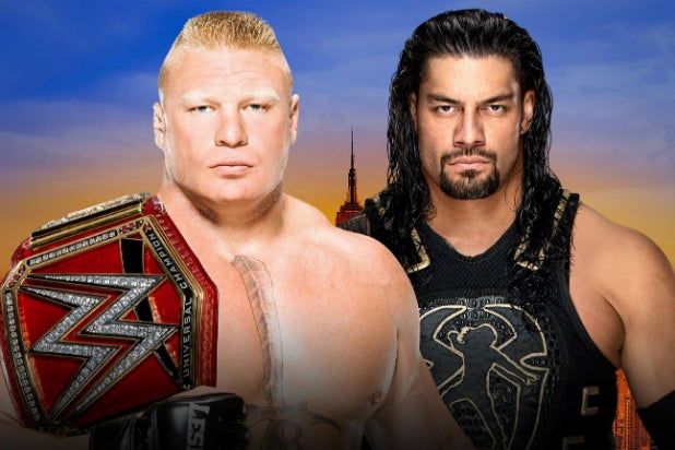 Brock Lesnar and Roman Reigns Brock Lesnar and Roman Reigns
