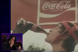 Keanu Reeves Recalls Shaving His Legs for 1980s Coca-Cola Commercial (Video)