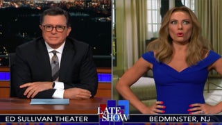 Laura Benanti’s Melania Trump Returns to ‘The Late Show’ to Dispute Omarosa’s Claims (Video)