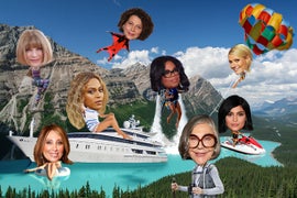 Moguls on a Boat, All-Female Edition! How Oprah, Donna Langley, Gwyneth Spent Their Summer