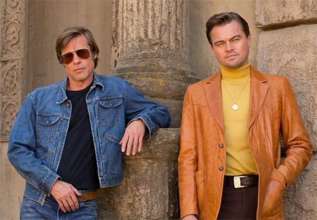 Leonardo DiCaprio and Brad Pitt Stand Tall on 'Once Upon a Time in Hollywood' Poster (Photo)