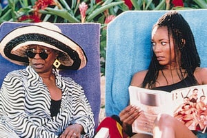 Whoopi Goldberg (left) and Angela Bassett star in 1998's "How Stella Got Her Groove Back"