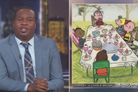 ‘The Daily Show’ Puts Franklin From ‘Peanuts’ in Perspective With a ‘This Is America’ Riff (Video)