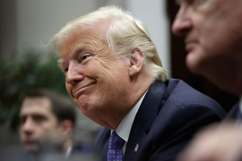 Trump Thanks MSNBC for Report That Senate Committee Has Found No Evidence of Collusion