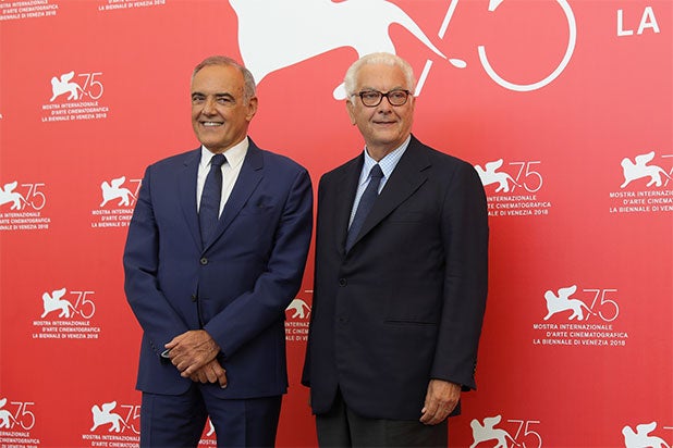 Venice film festival Parity Pledge