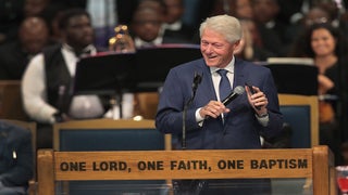 Bill Clinton on Aretha Franklin: ‘She Worked Her Can Off’ (Video)