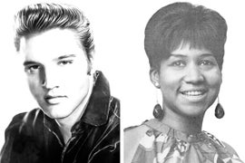 Elvis Presley, Aretha Franklin Both Died on August 16 – Long Live the King and Queen