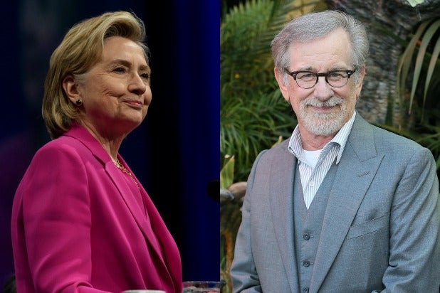 hillary clinton steven spielberg