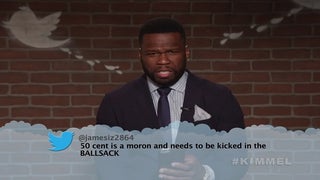 50 Cent Goes Full Dad in Jimmy Kimmel’s ‘Mean Tweets – Hip Hop Edition’ (Video)