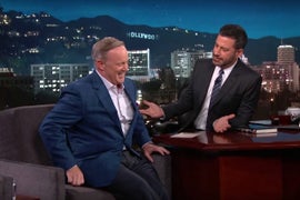 Watch Kimmel Ask Sean Spicer What His Mom Thought of His Time as Trump’s Press Secretary (Video)