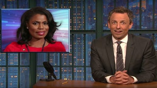 Seth Meyers Thinks It’s Hilarious That Omarosa Might Be the One to Bring Trump Down (Video)