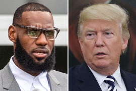 LeBron James Sidesteps Trump Diss, Celebrates New School Instead