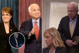 7 John McCain Cameos in Movies and TV, From ‘Wedding Crashers’ to ‘SNL’ to ‘Parks and Rec’ (Videos)