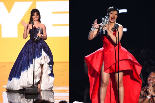 vma cabello cardi b