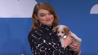 Emma Stone Wants You to Adopt These Hurricane Florence Rescue Pups So Bad She’ll Lie About Them (Video)