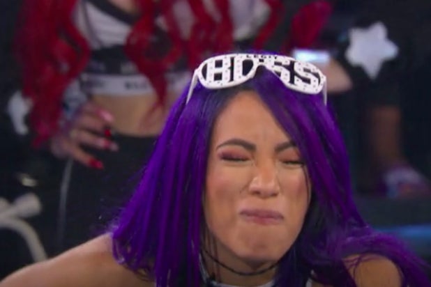 WWE's Sasha Banks Does the Perfect Spit-Take on 'Wild 'N Out' (Video)