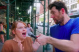 Emma stone Billy Eichner Billy on the Street