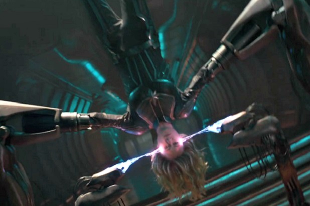 captain marvel trailer weird alien machine captain marvel trailer weird alien machine