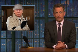 Seth Meyers: Trump ‘Sounds Like Sherlock Holmes After a Concussion’ Talking About NYT Op-Ed (Video)