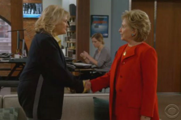 Hillary Clinton on Murphy Brown