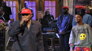 Kanye West Wears MAGA Hat During Surprise Third Performance on ‘SNL’