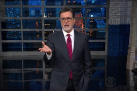 Colbert Clowns Trump for Refusing to Shut Up About the Border Wall (Video)