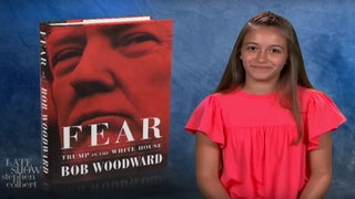 Colbert Presents a ‘Reading Rainbow’ Episode for Bob Woodward’s Trump Book (Video)