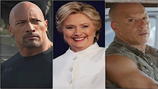 Hillary Clinton Chooses Sides in Vin Diesel vs Dwayne Johnson Debate (Video)