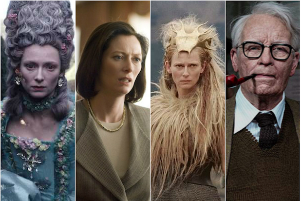 Evolution of Tilda Swinton Evolution of Tilda Swinton