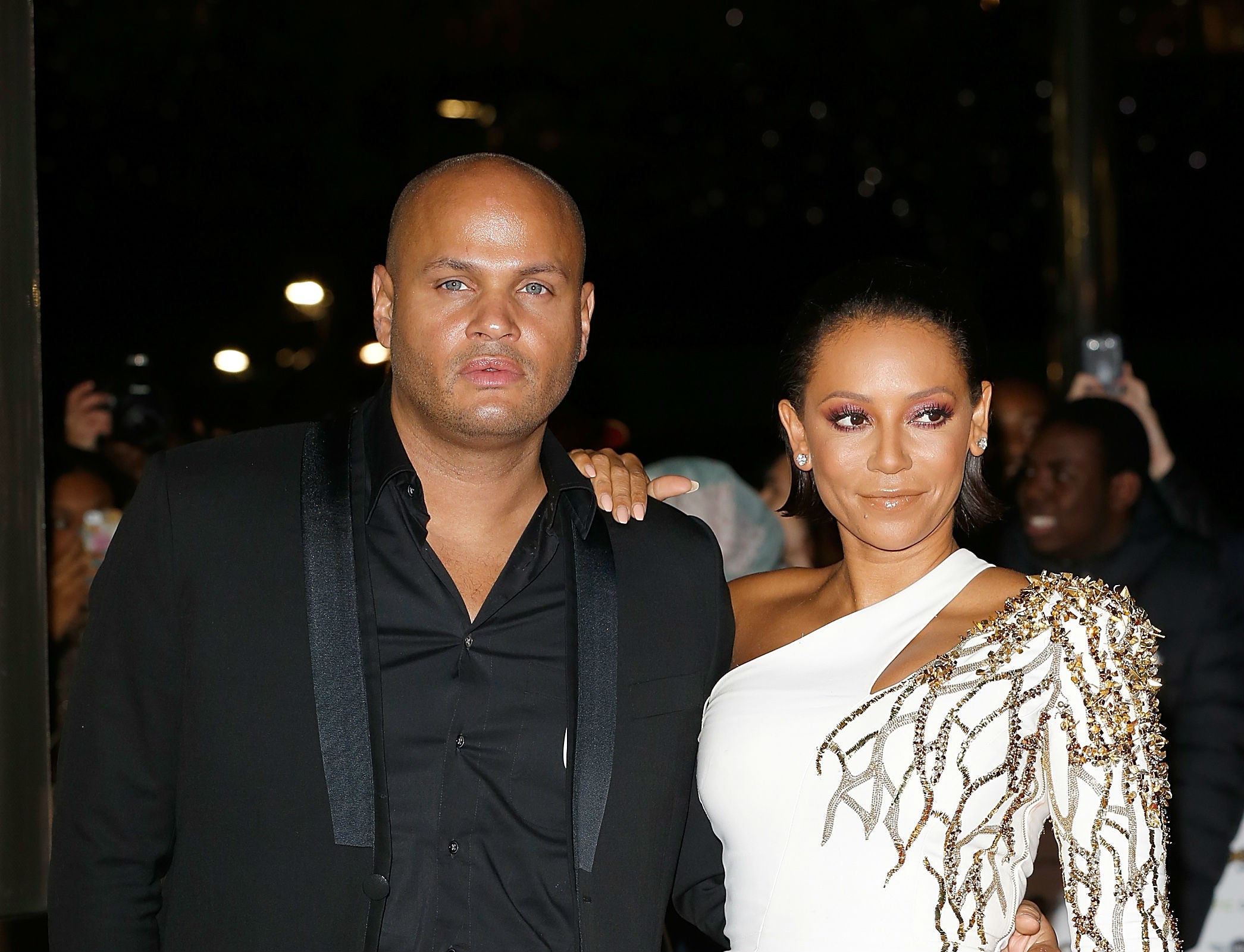 Melanie Brown and Stephen Belafonte Melanie Brown and Stephen Belafonte