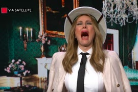 ‘Melania Trump’ Returns to Colbert’s ‘Late Show’ to Clear Up Some of That ABC News Interview (Video)