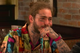 Post Malone Squires Jimmy Fallon to His Favorite Restaurant, Olive Garden (Video)