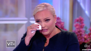 Meghan McCain Makes Tearful Return to ‘The View’: ‘Fabric of Democracy Is Fraying’