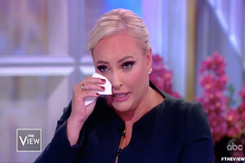 Meghan McCain Makes Tearful Return to ‘The View’: ‘Fabric of Democracy Is Fraying’