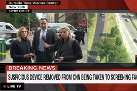 How CNN Scrambled to Stay on Air After Bomb Scare Evacuated NY Headquarters