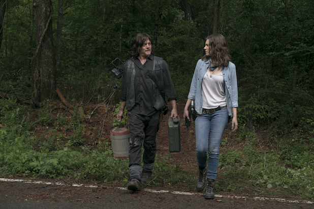 Maggie Loves Dog Porn - Walking Dead': Norman Reedus on Why Daryl and Maggie Turned Away