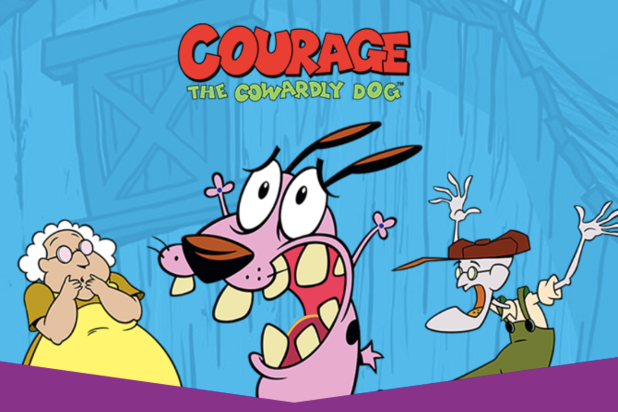 "Courage the Cowardly Dog" on VRV