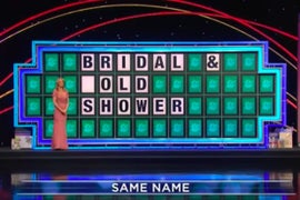 ‘Wheel of Fortune’ Fail: No, Not THAT Kind of Shower, Melanie (Video)