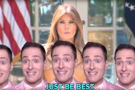 Randy Rainbow Obliterates Melania Trump’s ‘Be Best’ Campaign in ‘Beauty and the Beast’ Spoof (Video)