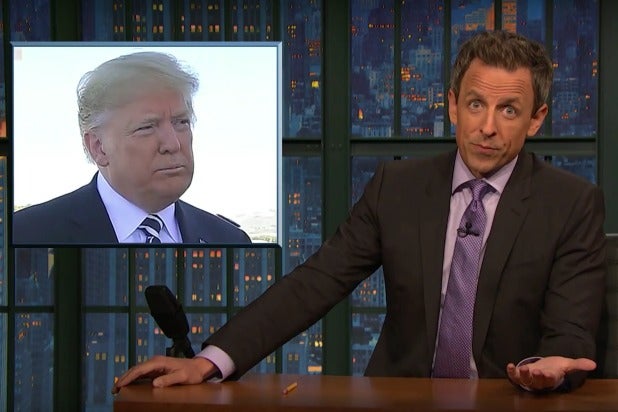 Seth Meyers The Answer To Is Trump Lying Or Is He Stupid - 