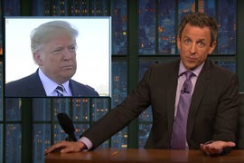 Seth Meyers: The Answer to ‘Is Trump Lying or Is He Stupid’ Is Both (Video)
