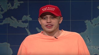 ‘SNL’: Pete Davidson Rips Kanye West in Weekend Update Segment (Video)