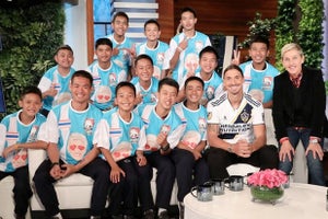 thai soccer team ellen degeneres Zlatan Ibrahimović