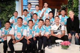 Thai Soccer Team Shares Details of Cave Rescue, Meets Idol on ‘Ellen’: ‘Best Team in the World’ (Video)