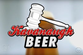 Colbert Introduces Kavanaugh Beer: ‘The Perfect Beer for the Judge Who Doesn’t Want to Be Judged’ (Video)